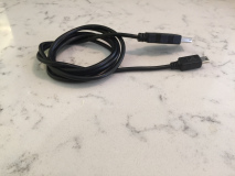 USB-A to USB-B cable